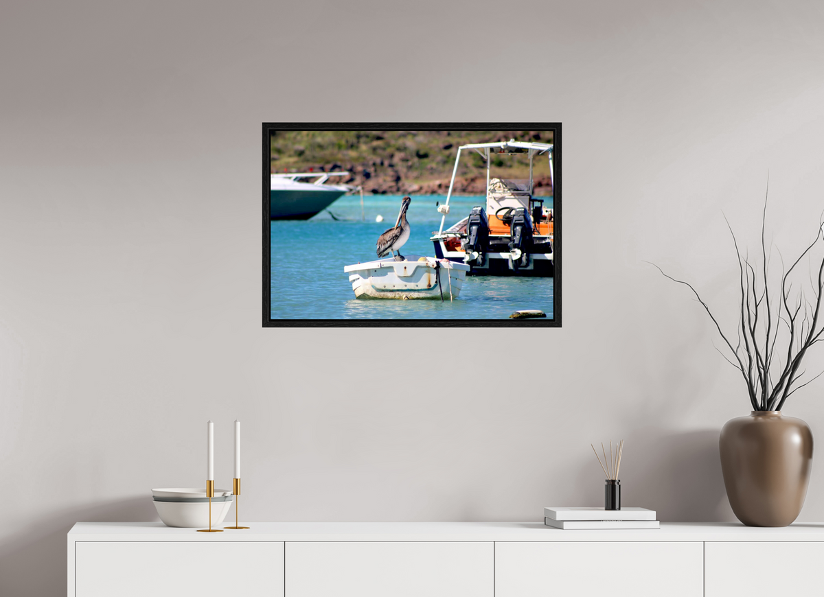 75 x 50 cm, Floater Frame Take A Break