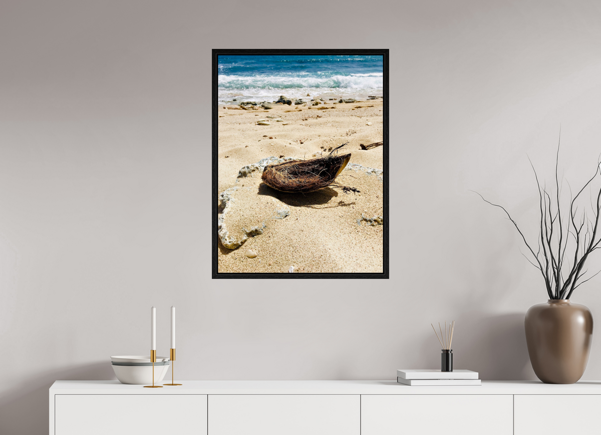 60 x 79.3 cm, Floater Frame Lost Coconut
