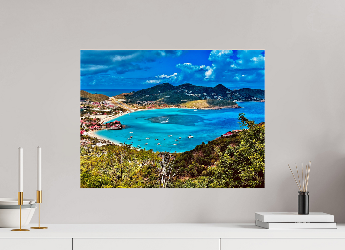 60 x 45 cm, ACRYLIC GLASS Runway To Paradise