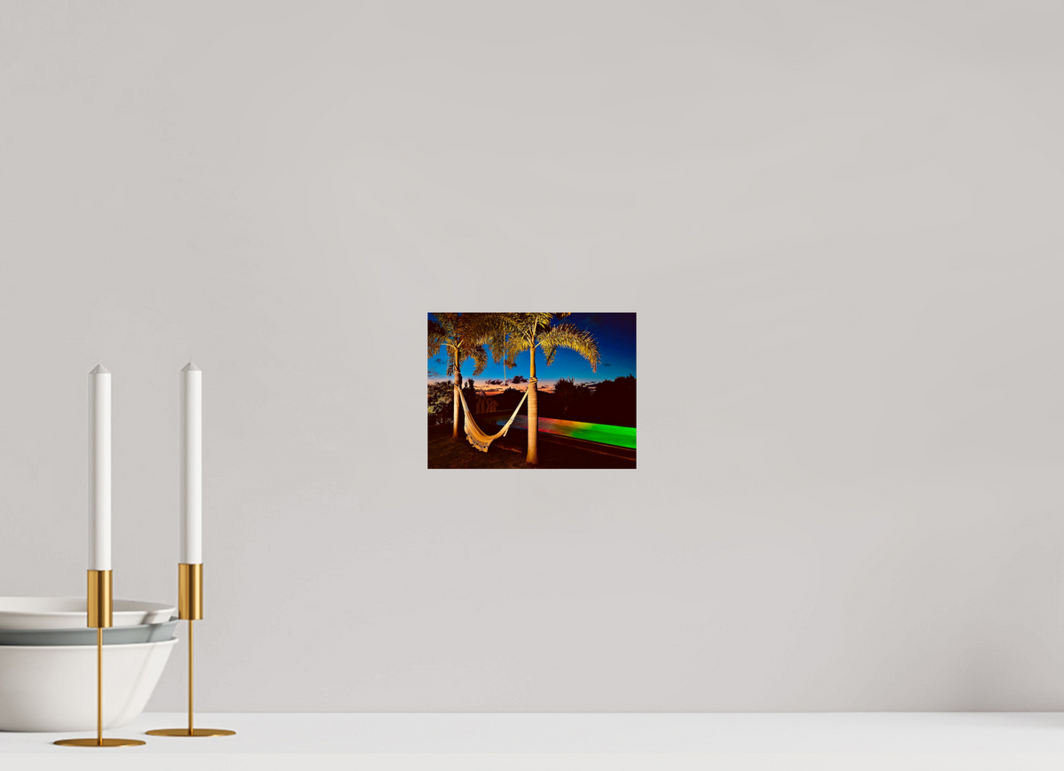 20 x 15 cm, Photo Print High Gloss Caribbean Dusk