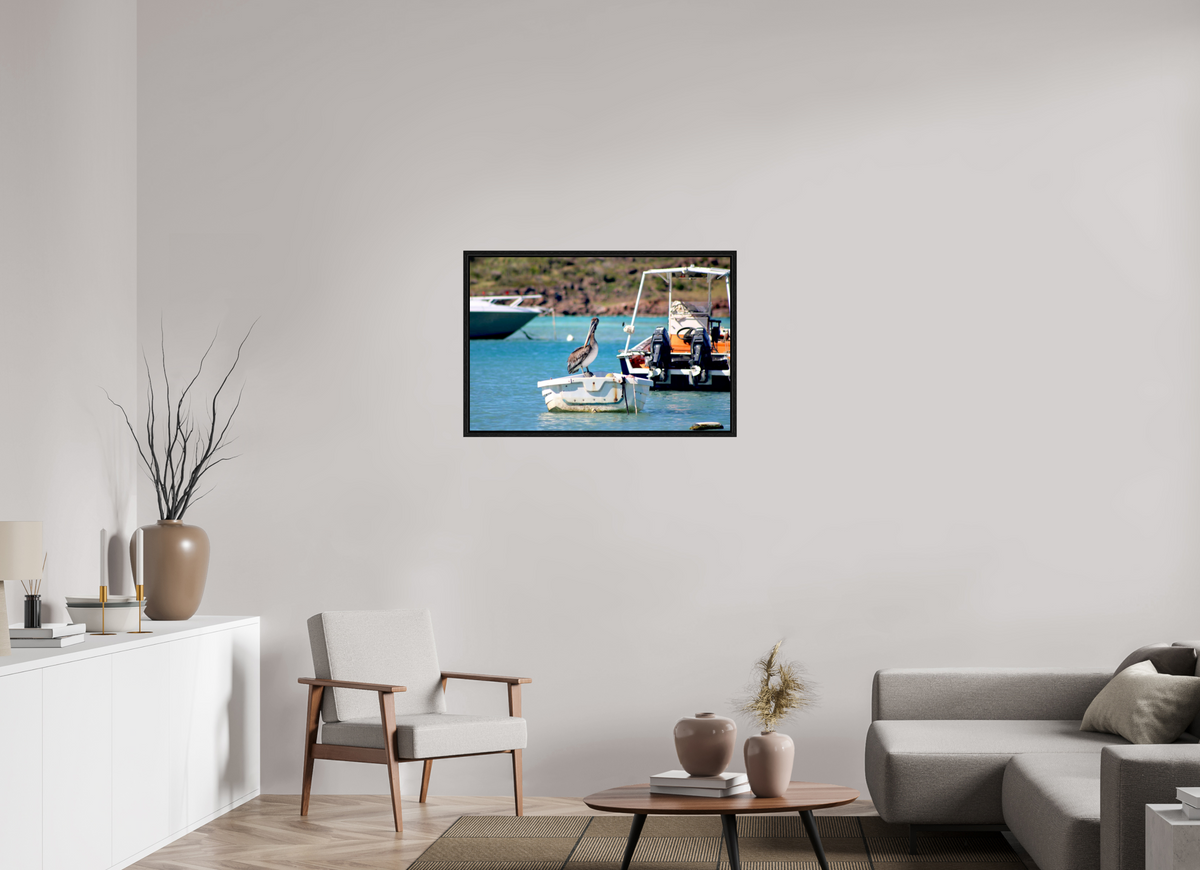 90 x 60 cm, Floater Frame Take A Break