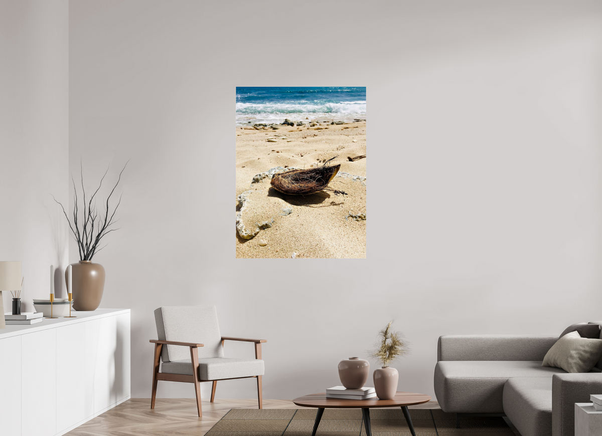 90 x 118.9 cm, ACRYLIC GLASS Lost Coconut