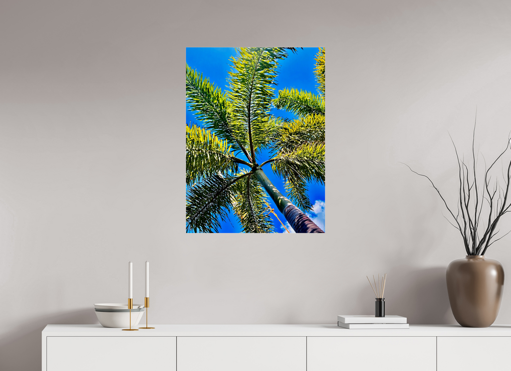 60 x 80 cm, ACRYLIC GLASS Caribbean Veil