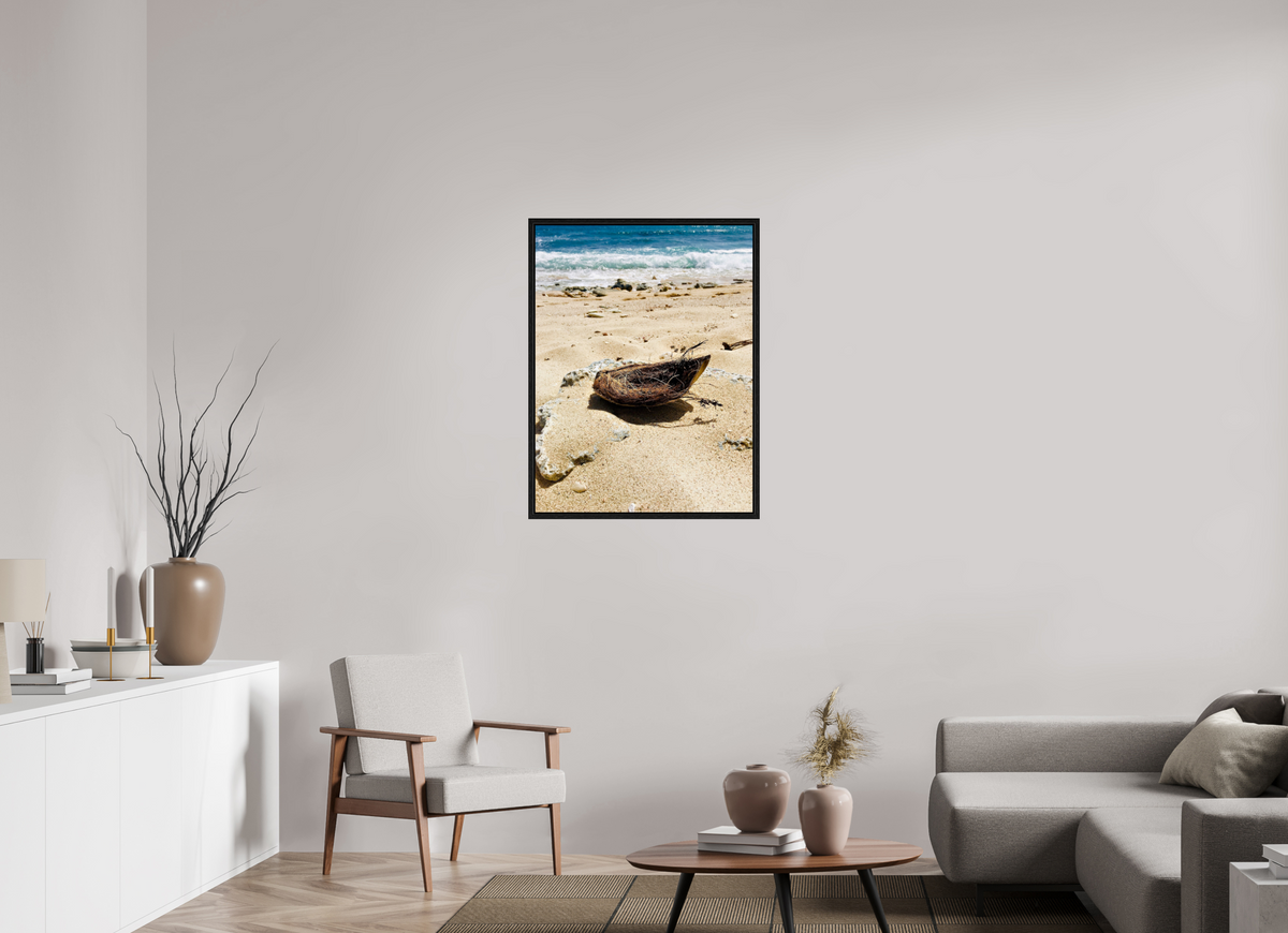 70 x 92.5 cm, Floater Frame Lost Coconut