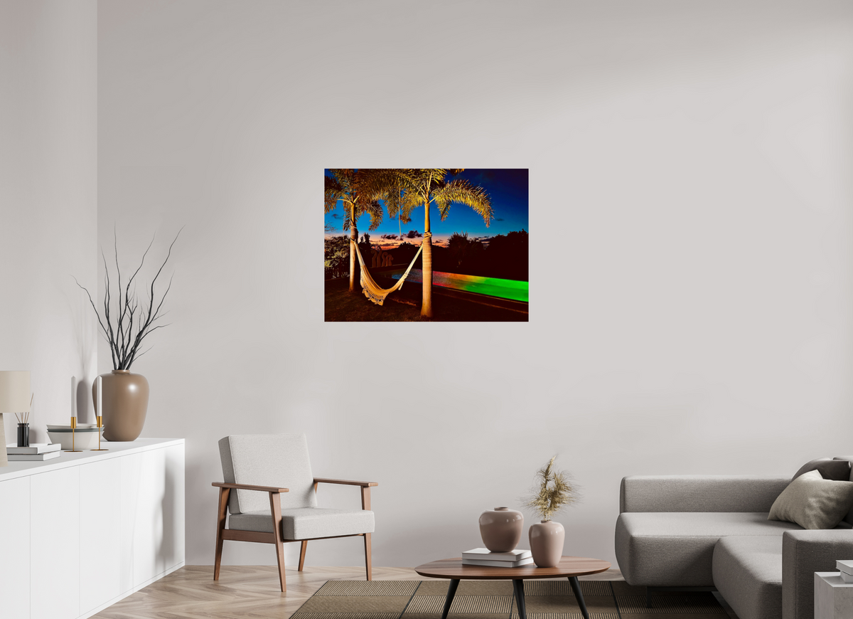 100 x 75 cm, Photo Print On Fuji Crystal DP II Caribbean Dusk