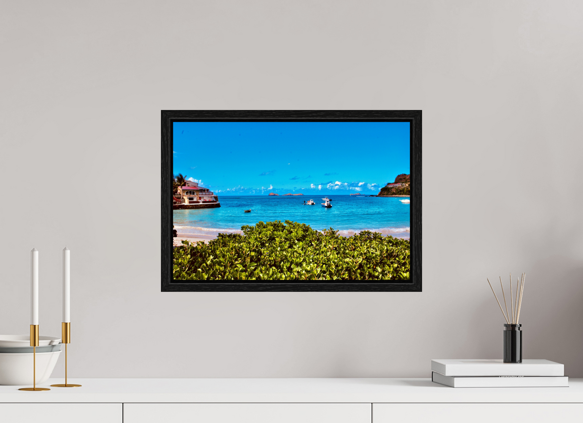 45 x 30 cm, Floater Frame The Perfect Morning