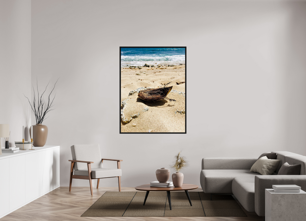 110 x 145.3 cm, Floater Frame Lost Coconut