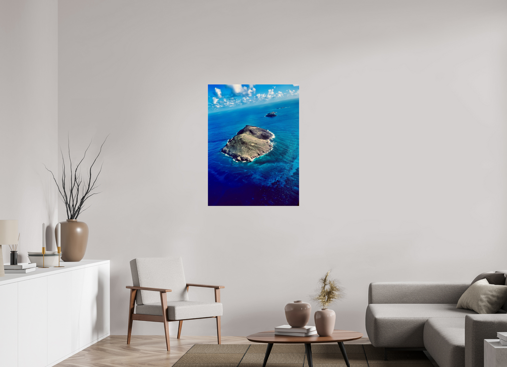 75 x 100 cm, ACRYLIC GLASS Wings Across Caribbean